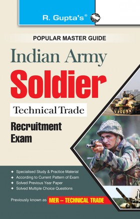 RGupta Ramesh Indian Army: Soldier (Technical Trades) Recruitment Exam Guide English Medium